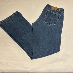 Levi bootcut Classic Blue Denim Women's Jeans 525